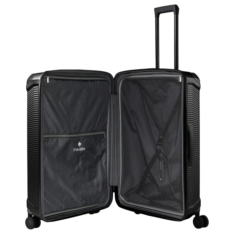 Travelite Millennium - Trolley de 4 ruedas L 76 cm (black)
