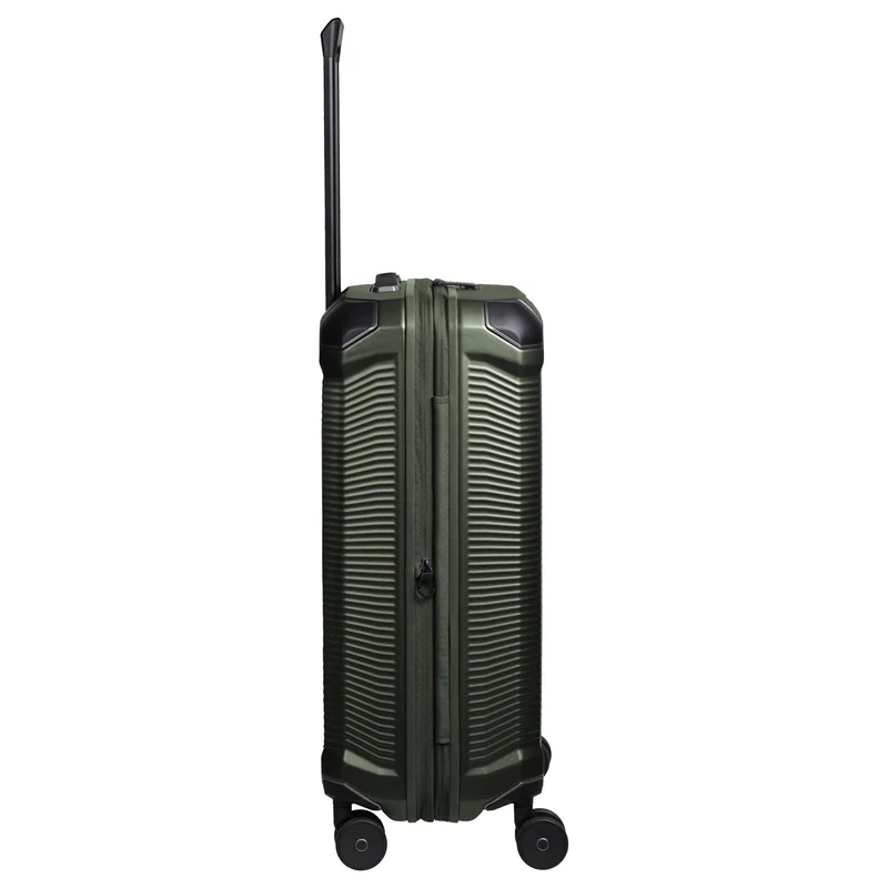 Travelite Millennium - Trolley de 4 ruedas M 67 cm expandible (pine green)