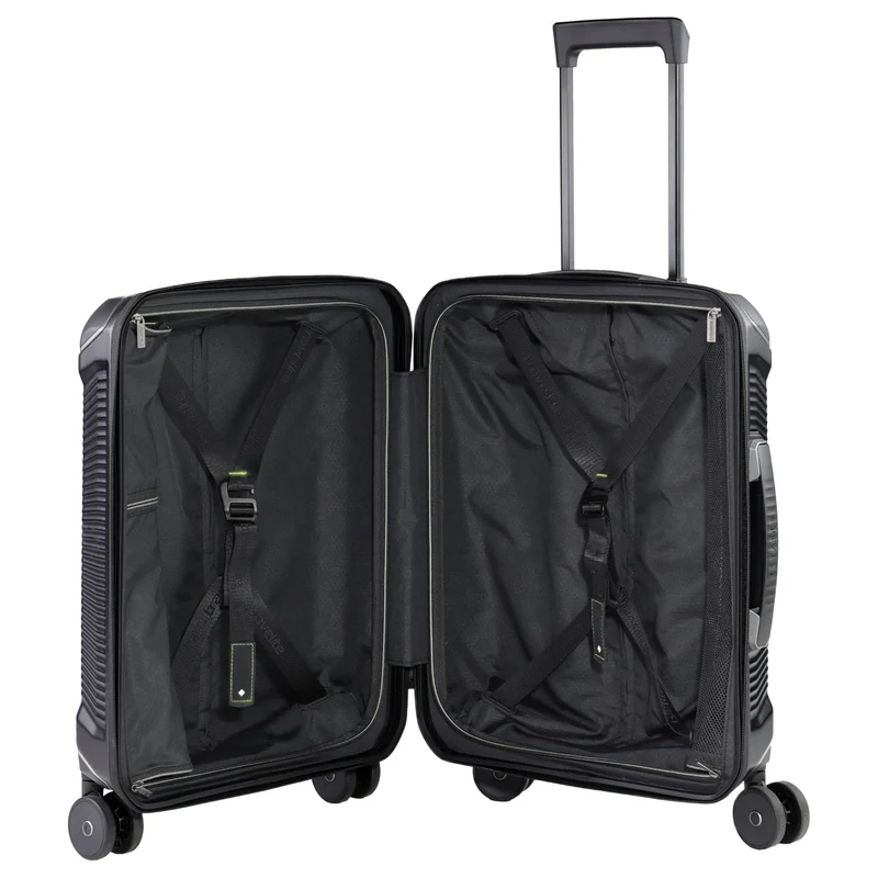 Travelite Millennium - Trolley de cabina con 4 ruedas 55 cm (black)