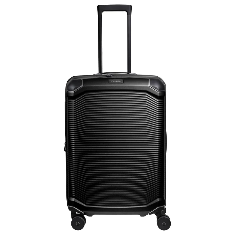 Travelite Millennium - Trolley de 4 ruedas M 67 cm expandible (black)