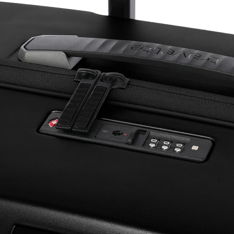 Travelite Millennium - Trolley de 4 ruedas M 67 cm expandible (black)