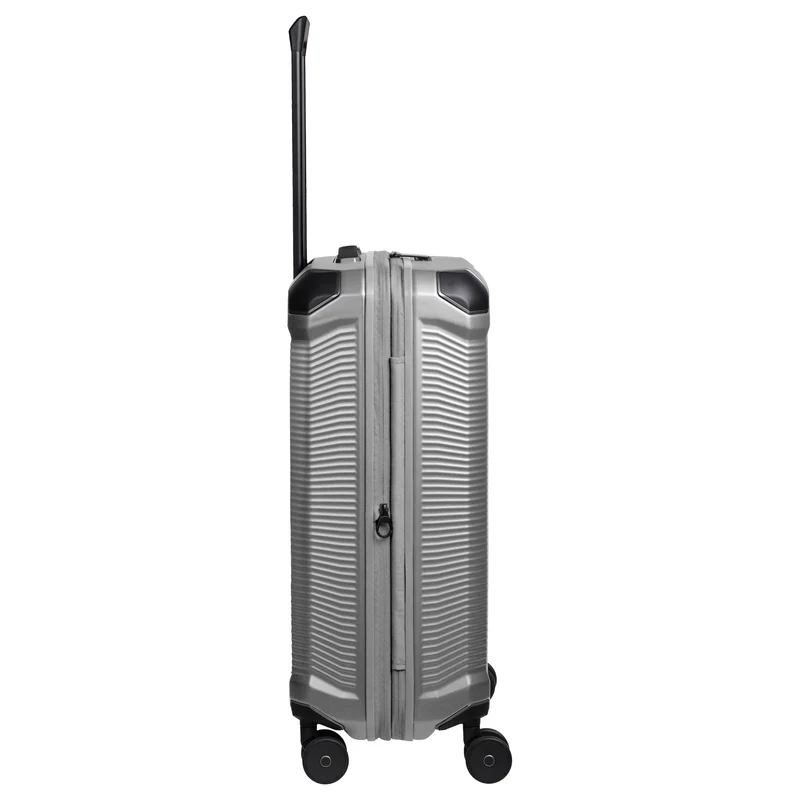 Travelite Millennium - Trolley de 4 ruedas M 67 cm expandible (silver)