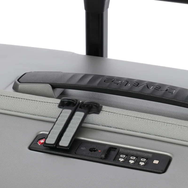 Travelite Millennium - Trolley de 4 ruedas M 67 cm expandible (silver)