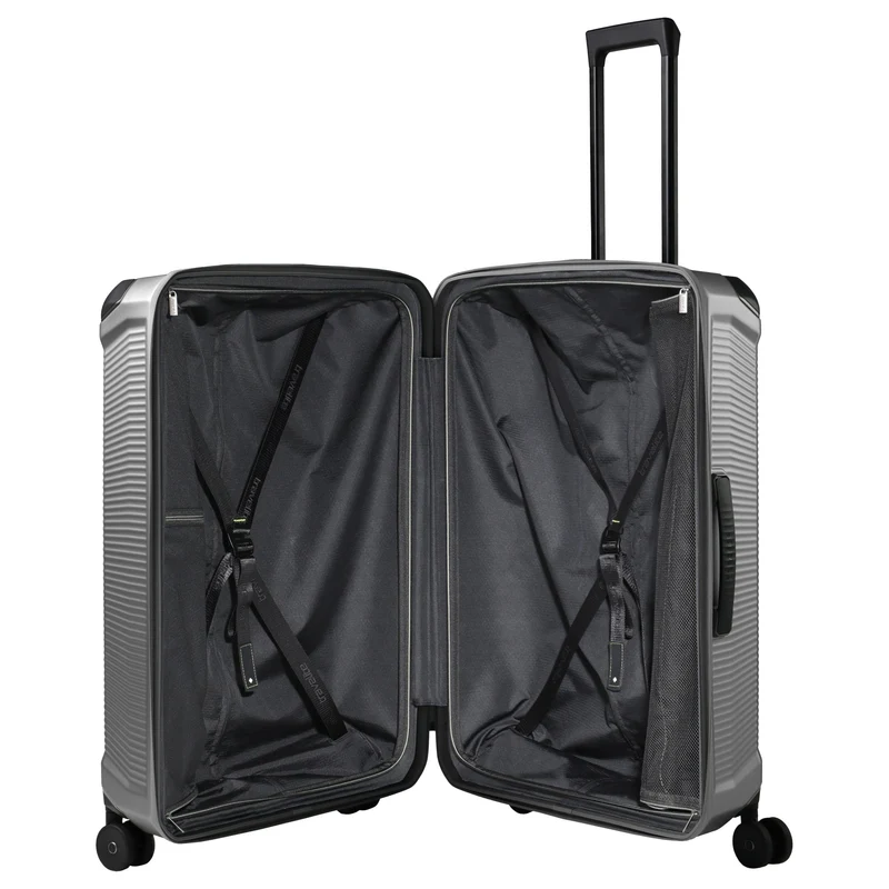 Travelite Millennium - Trolley con 4 ruedas L 76 cm (silver)