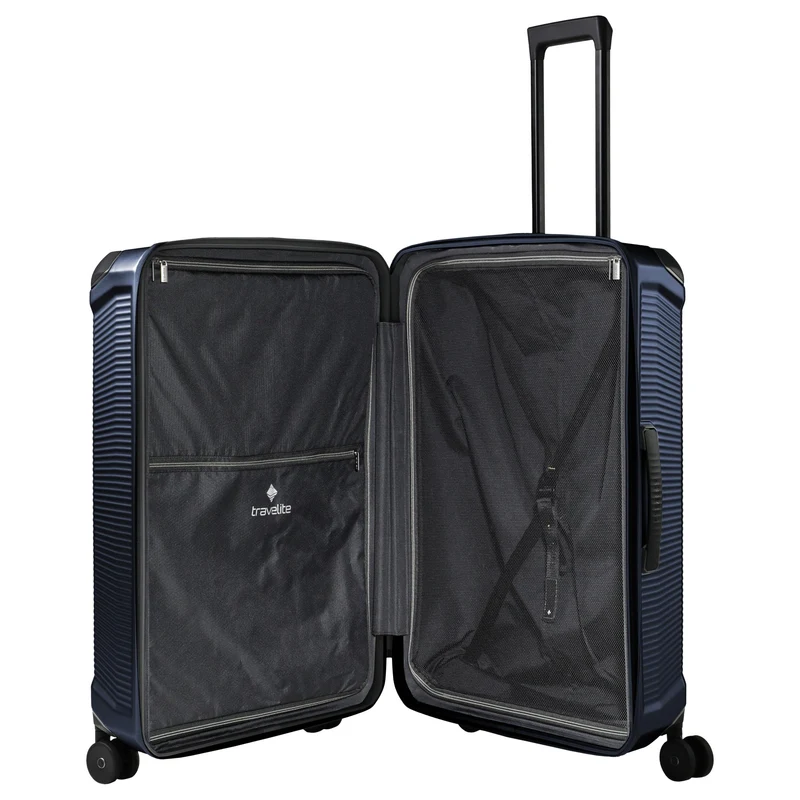Travelite Millennium - Trolley de 4 ruedas L 76 cm (navy)
