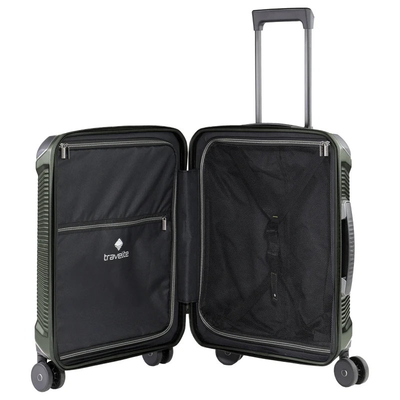 Travelite Millennium - Trolley de cabina con 4 ruedas 55 cm (pine green)