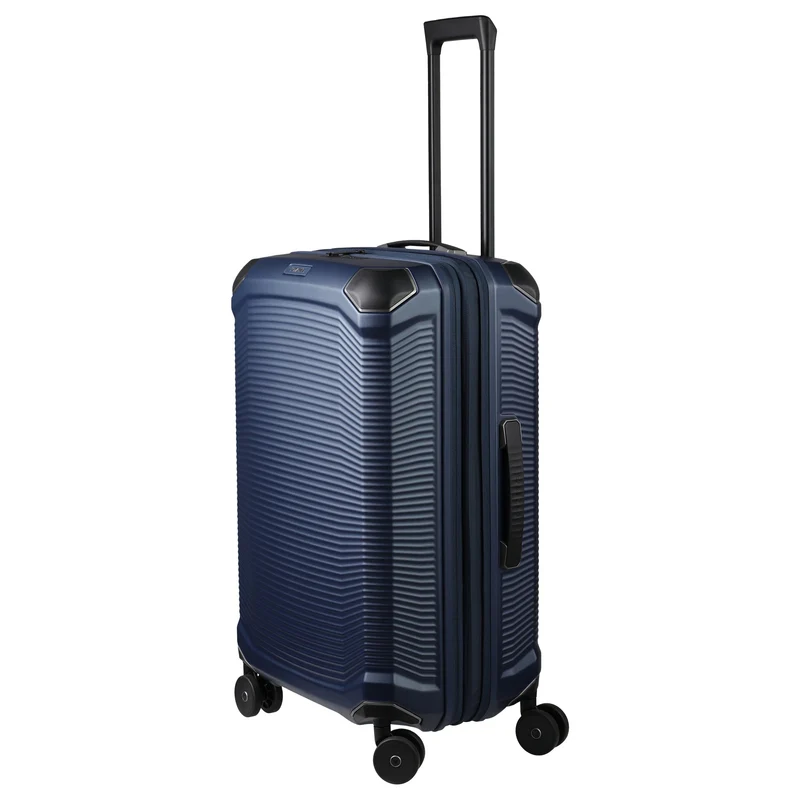 Travelite Millennium - Trolley de 4 ruedas M 67 cm expandible (navy)