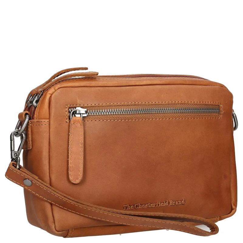 The Chesterfield Brand Samui - Bolso de hombro 21.5 cm (cognac)