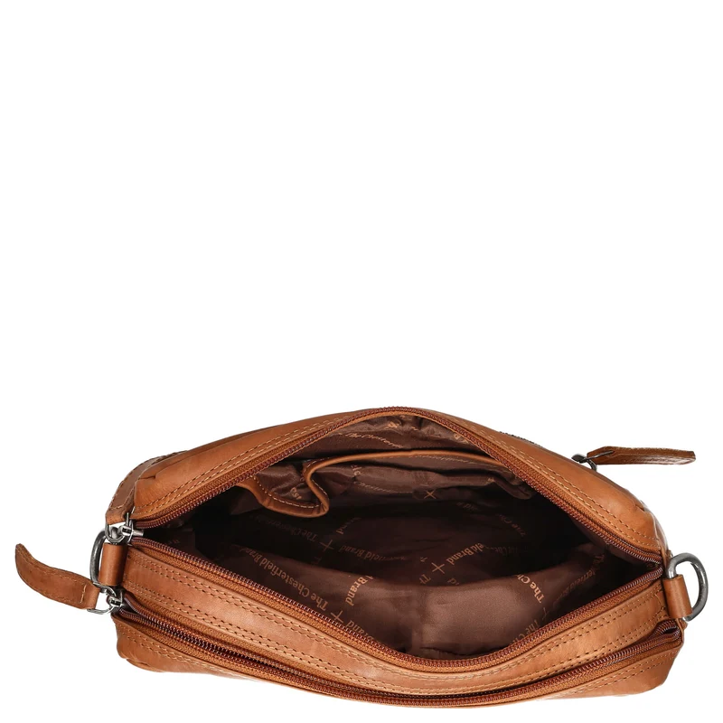 The Chesterfield Brand Samui - Bolso de hombro 21.5 cm (cognac)