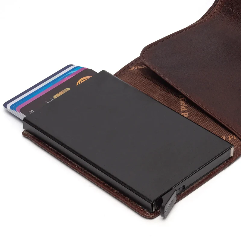 The Chesterfield Brand Portland - Tarjetero 6cc 10 cm RFID (brown)
