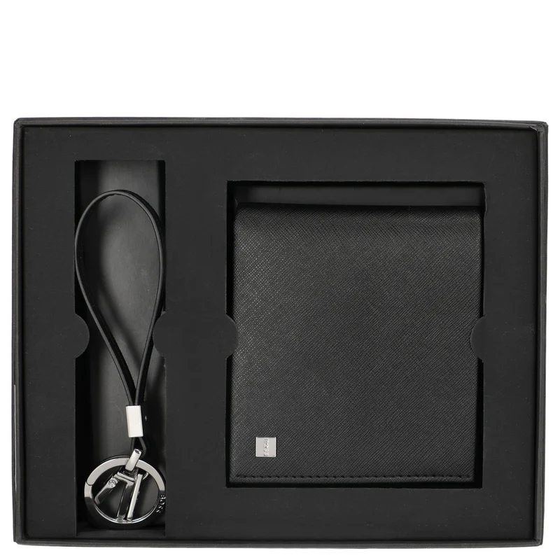 BOSS GB Geschenkset - Cartera 4cc y llavero (black)
