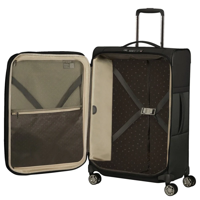 Samsonite Airea - Trolley de 4 ruedas 67 cm expandible (black)