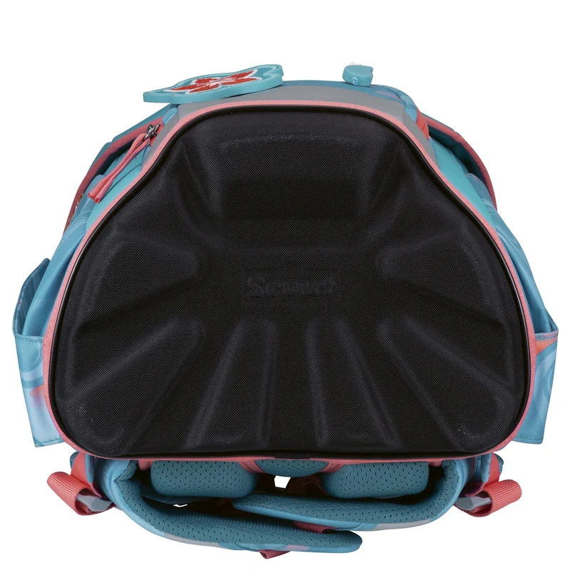 Scout Micro Exklusiv Safety Light - Mochila escolar Set 4 tlg. (Aloha)