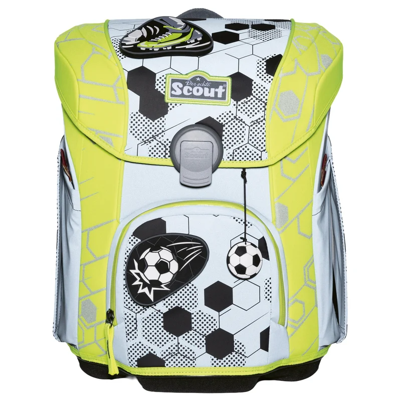 Scout Micro Exklusiv Superflash Extreme - Mochila escolar Set 4tlg. (Soccer Star)