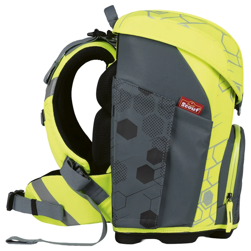 Scout Micro Exklusiv Superflash Extreme - Mochila escolar Set 4tlg. (Soccer Star)