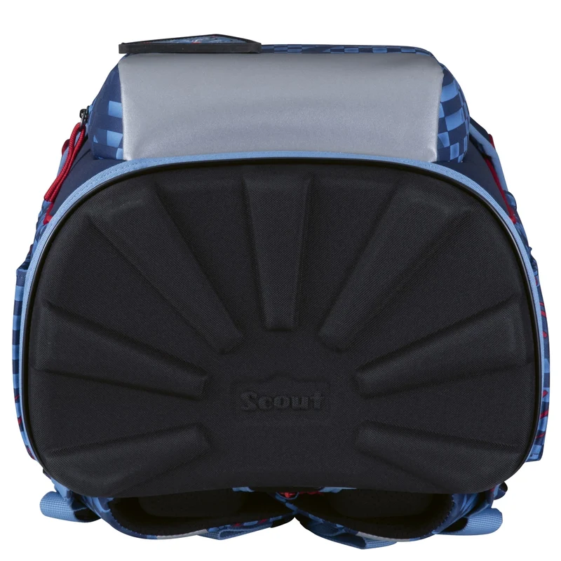 Scout Neo Exklusiv Safety Light - Mochila escolar Set 5 tlg. (Space Explorer)