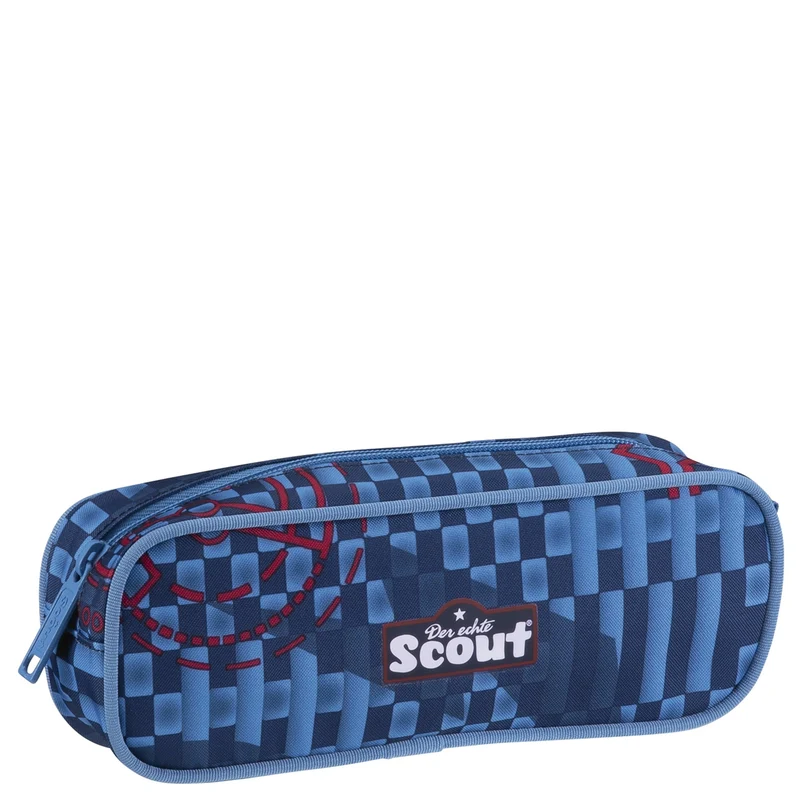 Scout Neo Exklusiv Safety Light - Mochila escolar Set 5 tlg. (Space Explorer)