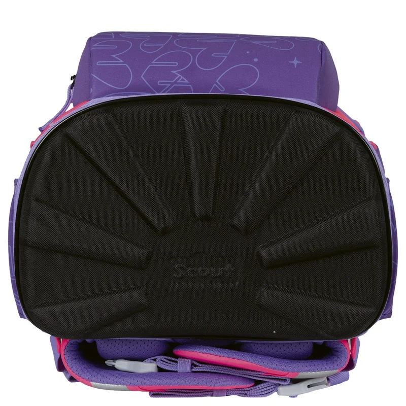 Scout Neo Exklusiv Superflash Extreme - Mochila escolar Set 4tlg. (Heartbeat)
