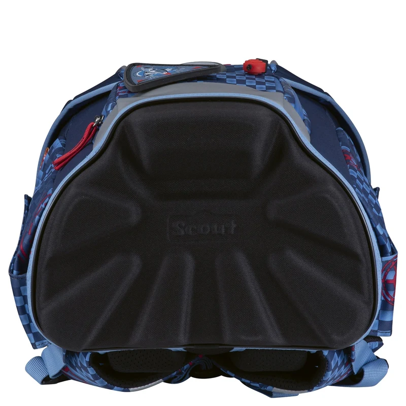 Scout Micro Exklusiv Safety Light - Mochila escolar Set 4 tlg. (Spacer Explorer)