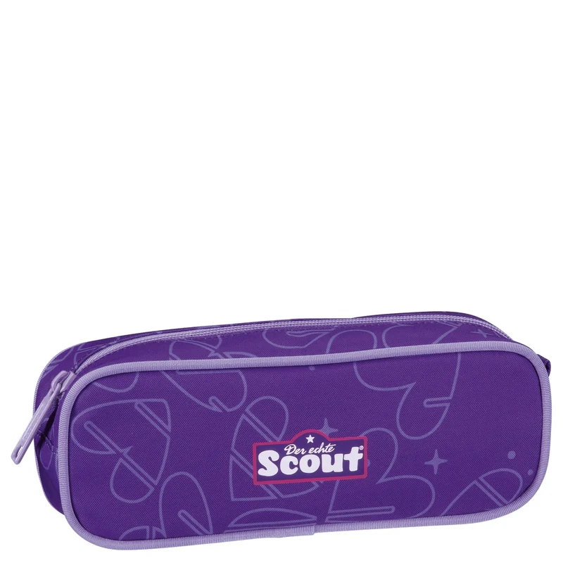 Scout Micro Exklusiv Superflash Extreme - Mochila escolar Set 4tlg. (Heartbeat)