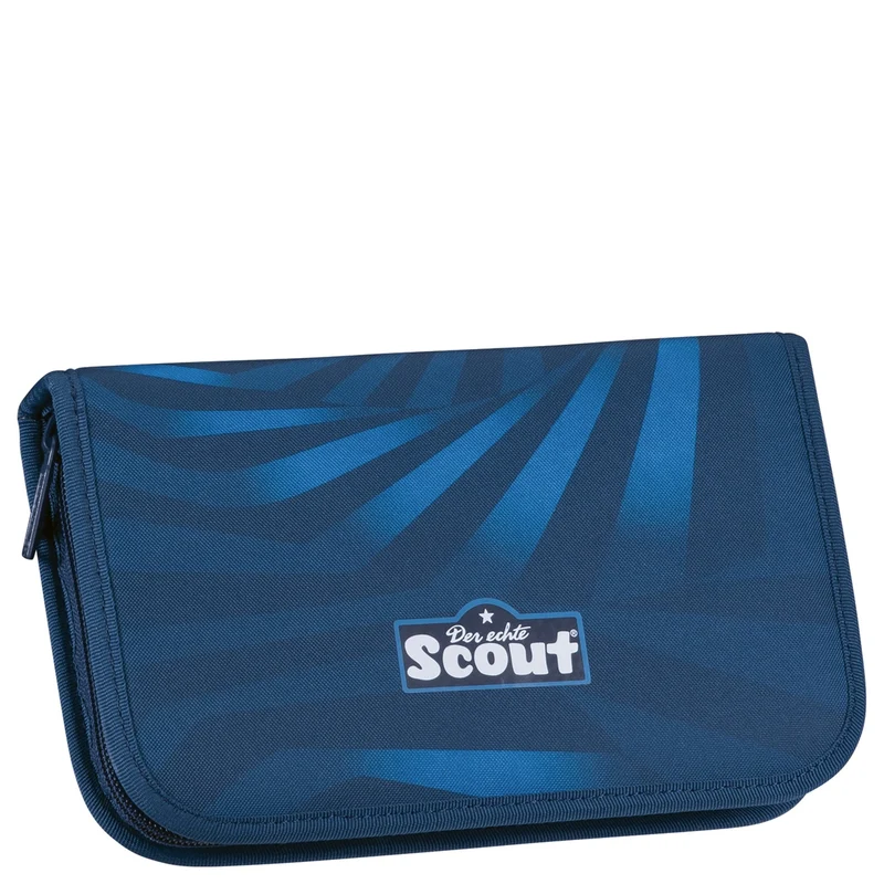 Scout Neo Exklusiv LED - Mochila escolar Set 4tlg. (Rocket Rider)