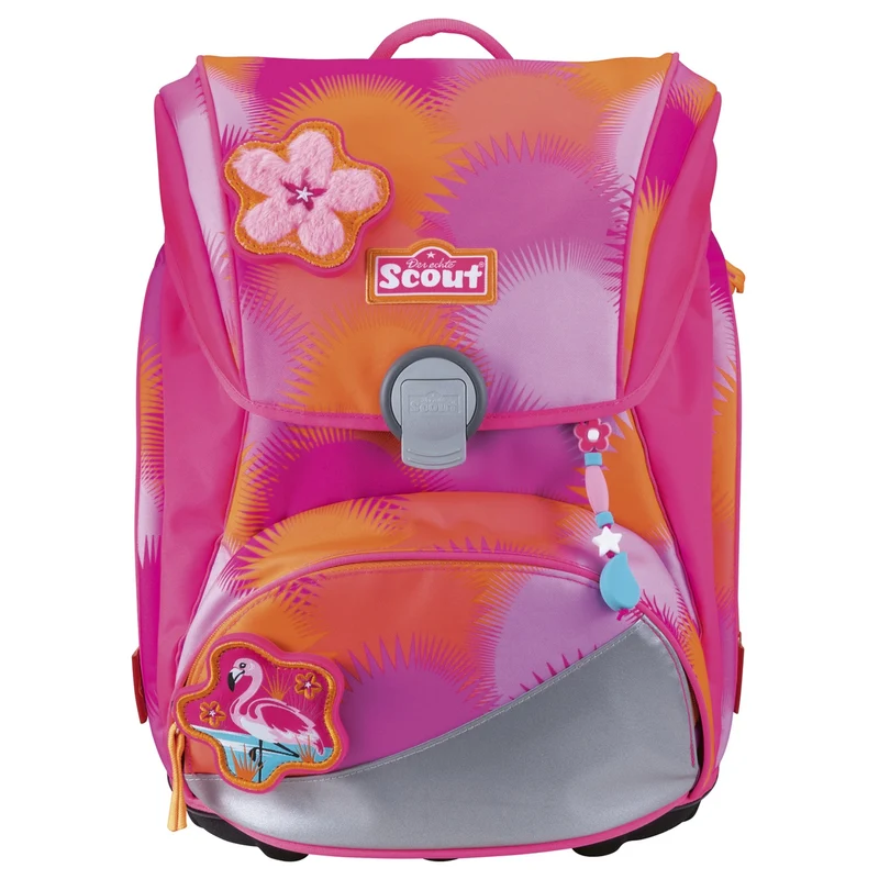 Scout Alpha DIN - Set de mochila escolar 4 piezas (Florida Sunset)