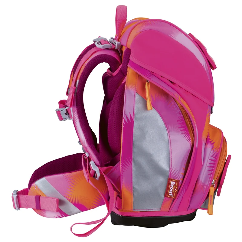 Scout Alpha DIN - Set de mochila escolar 4 piezas (Florida Sunset)