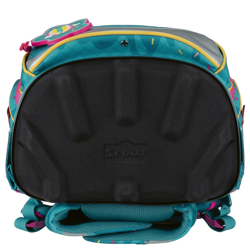 Scout Alpha DIN - Mochila escolar Set 4 tlg. (Happy Confetti)