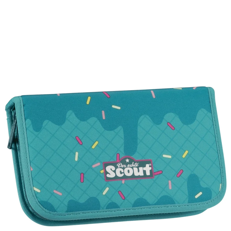 Scout Alpha DIN - Mochila escolar Set 4 tlg. (Happy Confetti)