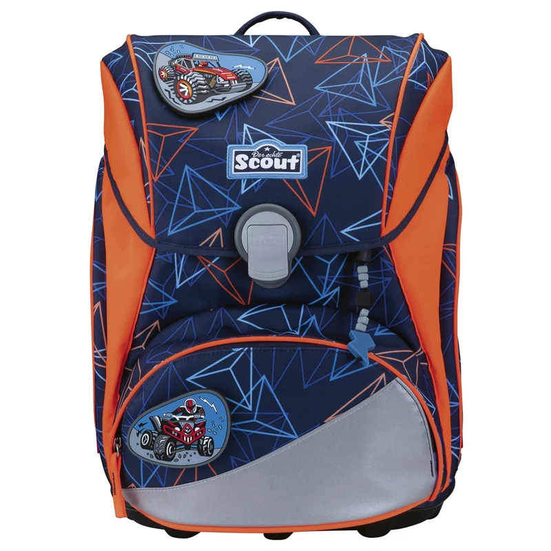 Scout Alpha DIN - Set de mochila escolar 4 piezas (Offroad)