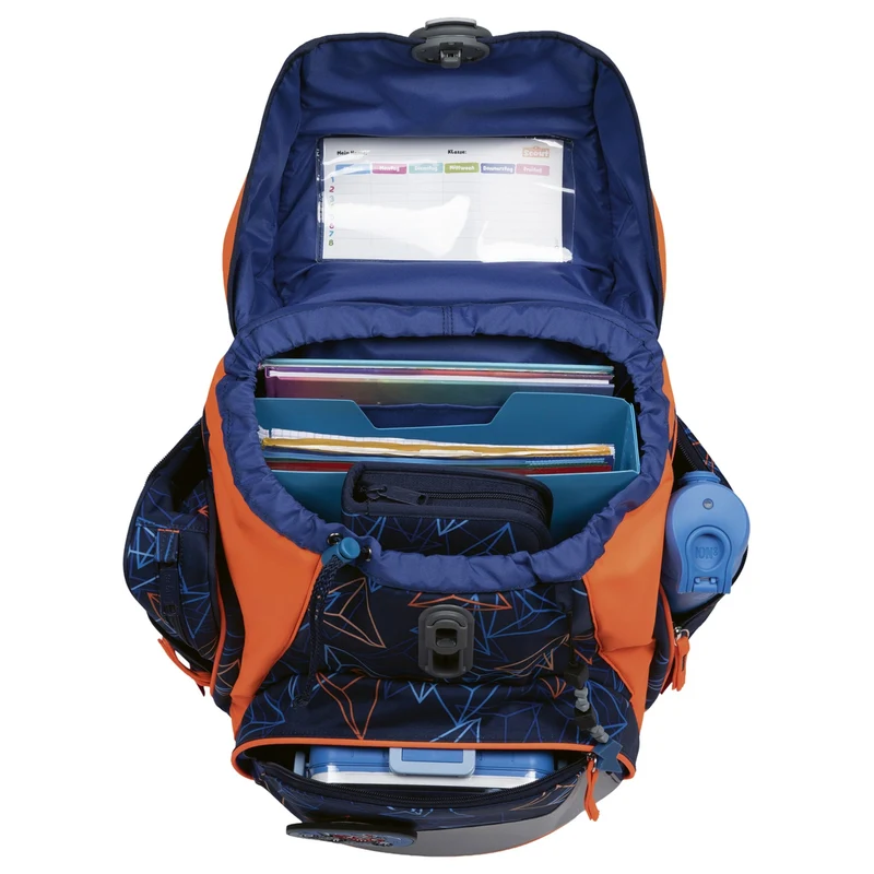Scout Alpha DIN - Set de mochila escolar 4 piezas (Offroad)