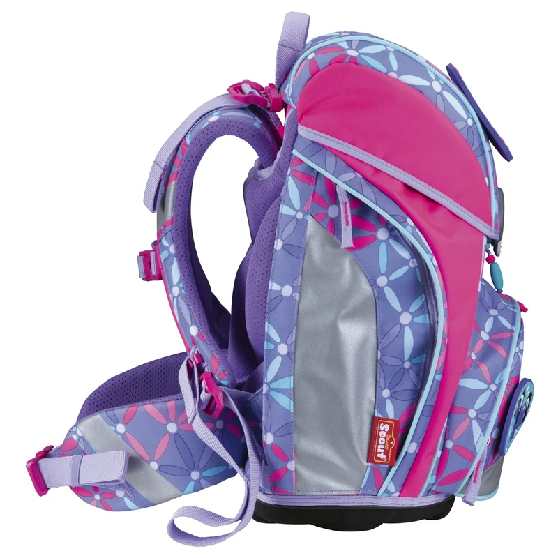 Scout Alpha DIN - Set de mochila escolar 4 piezas (Pony Love)