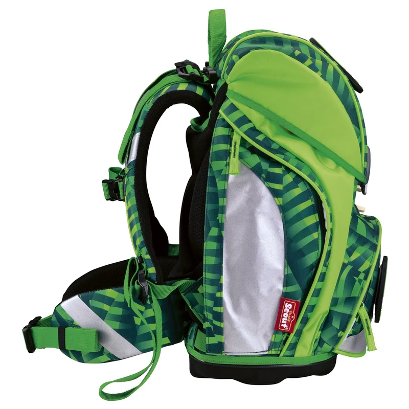 Scout Alpha DIN - Mochila escolar Set 4 tlg. (Danger Dino)