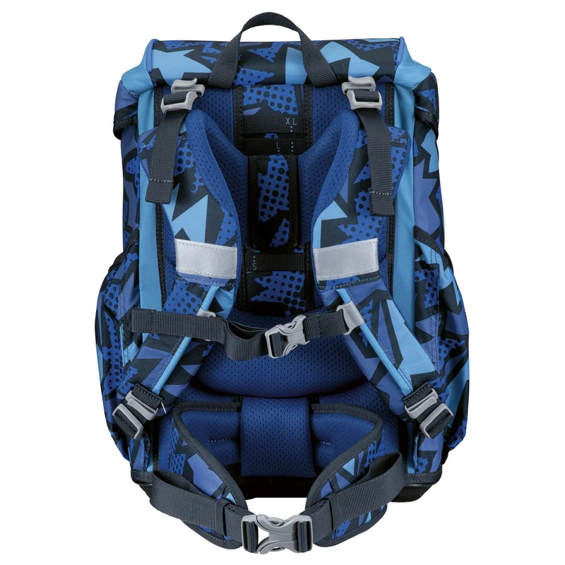 DerDieDas ErgoFlex Light - Mochila escolar Set 5tlg. 800g (Dark Dragon)
