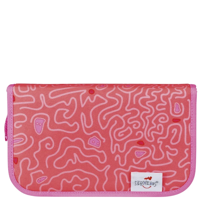 DerDieDas ErgoFlex Easy Exklusiv Superflash - Set de mochila escolar 5 tlg. 950g (Coral Reef)