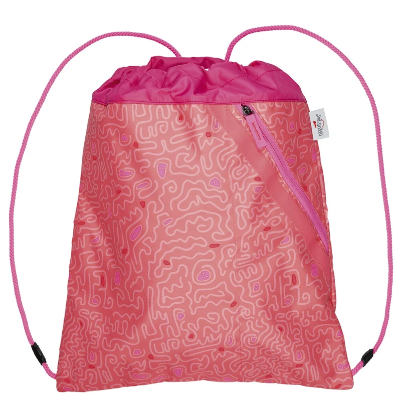 DerDieDas ErgoFlex Easy Exklusiv Superflash - Set de mochila escolar 5 tlg. 950g (Coral Reef)