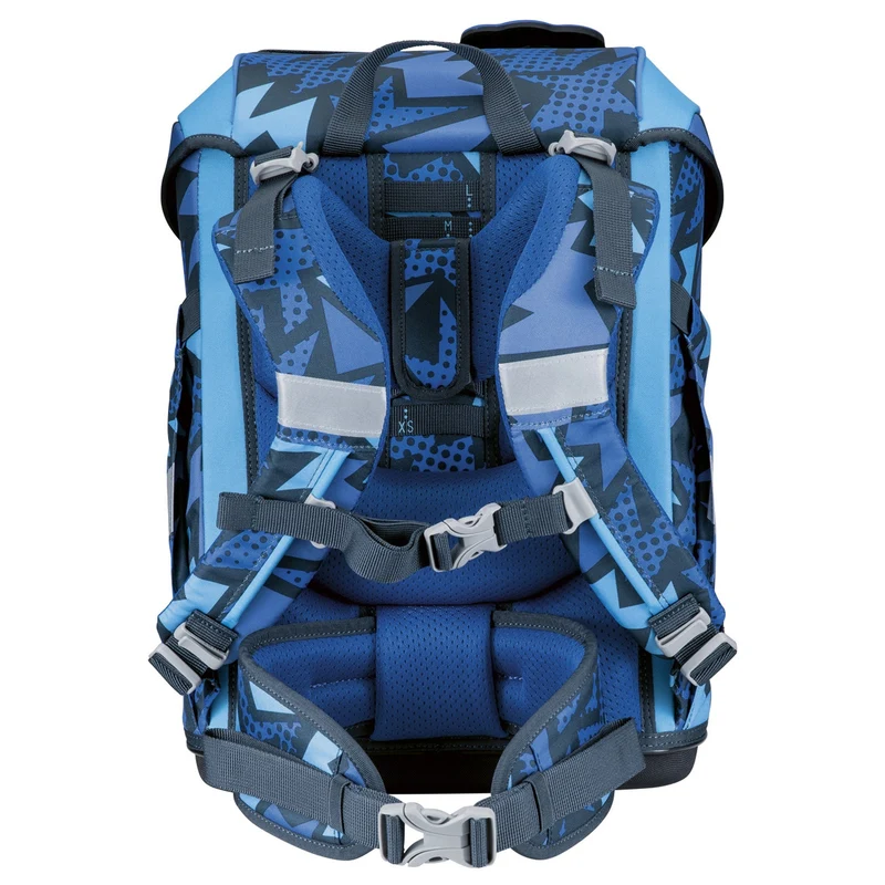 DerDieDas ErgoFlex Tiny - Set de mochila escolar 5 piezas 900g (Dark Dragon)
