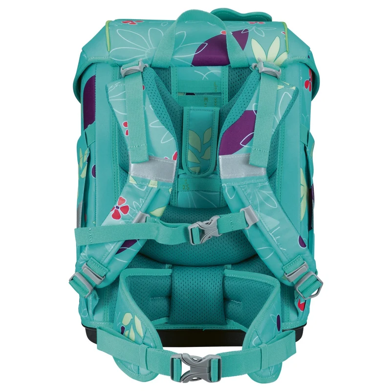 DerDieDas ErgoFlex Tiny - Mochila escolar Set 5tlg. 900g (Butterfly Garden)