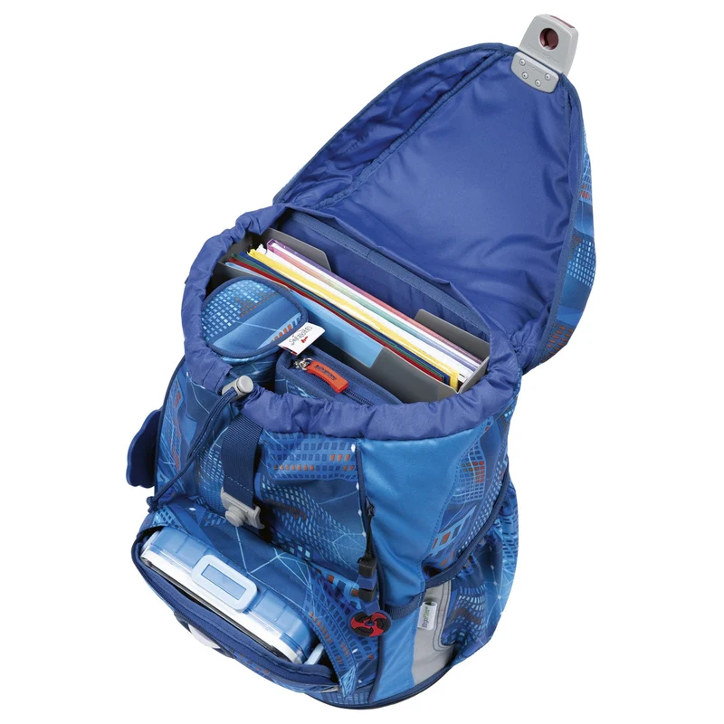 DerDieDas ErgoFlex Light - Mochila escolar Set 5tlg. 800g (Turbo Speed)