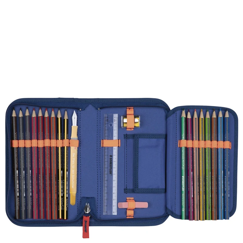 DerDieDas ErgoFlex Superlight - Mochila escolar Set 5tlg. 650g (Turbo Speed)
