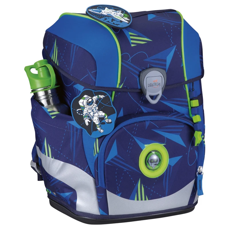 DerDieDas ErgoFlex Tiny - Mochila escolar Set 5tlg. 900g (Moon Mission)