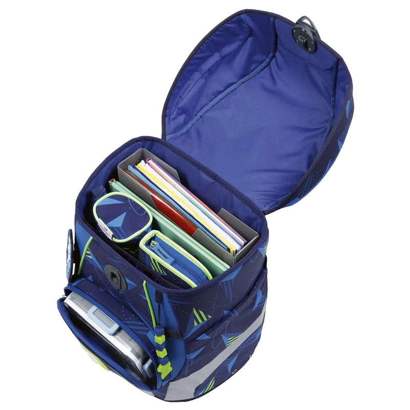 DerDieDas ErgoFlex Tiny - Mochila escolar Set 5tlg. 900g (Moon Mission)