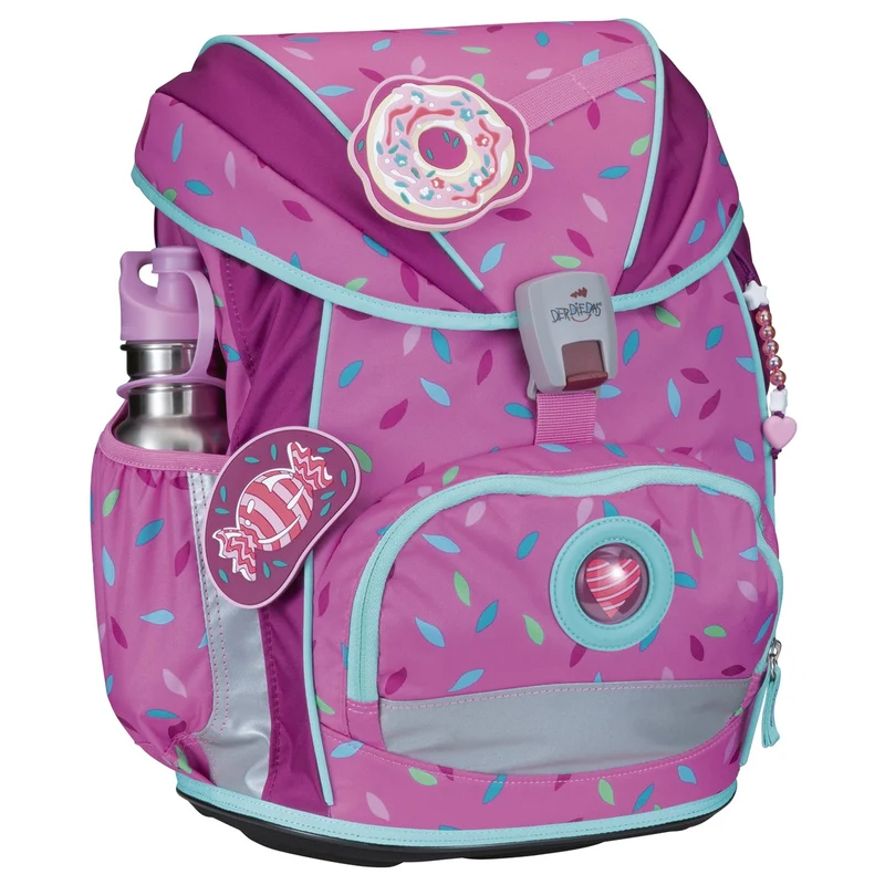 DerDieDas ErgoFlex Superlight - Mochila escolar Set 5tlg. 650g (Sweet Sprinkles)