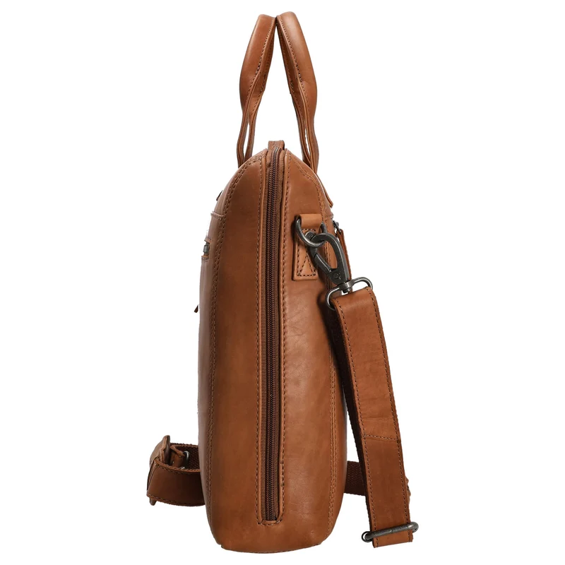 The Chesterfield Brand Levanto - Bolsa para portátil 14" 40 cm (cognac)