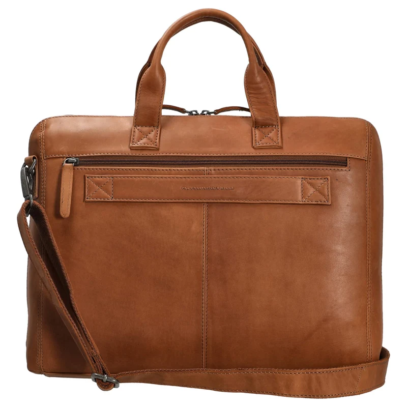 The Chesterfield Brand Levanto - Bolsa para portátil 14" 40 cm (cognac)
