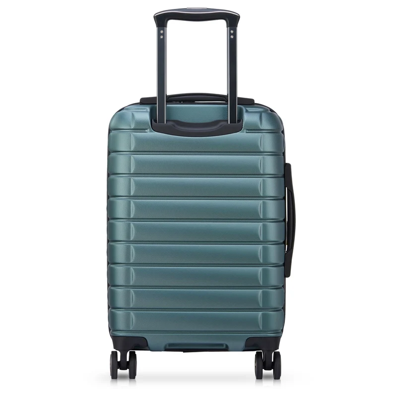 Delsey Paris Shadow 5.0 - Trolley de cabina con 4 ruedas y bolsillo delantero S 55 cm erw. USB (grün)