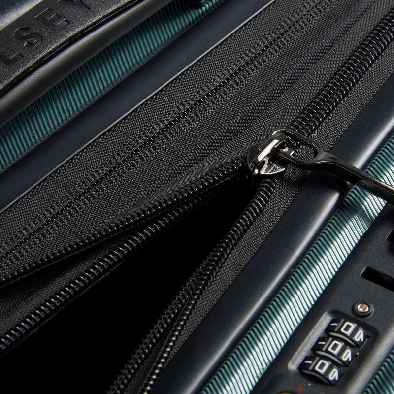Delsey Paris Shadow 5.0 - Trolley de cabina con 4 ruedas y bolsillo delantero S 55 cm erw. USB (grün)