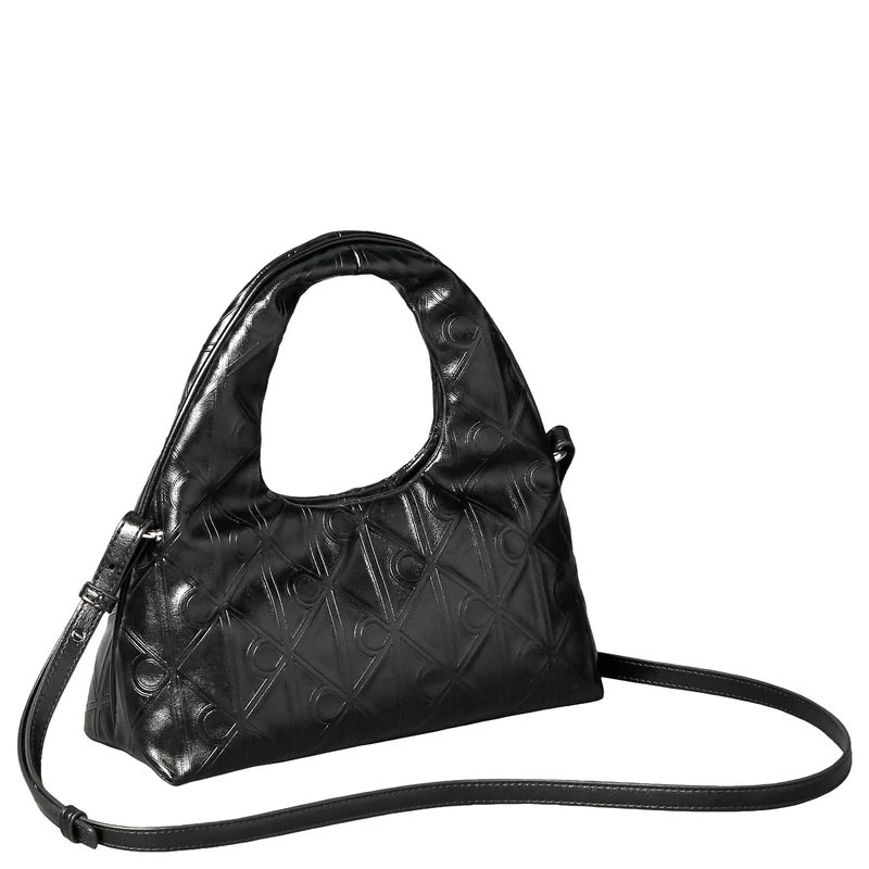 Calvin Klein Puffer Emblem - Bolso bandolera 26 cm (black)