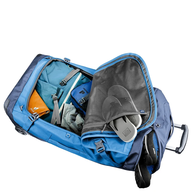 Deuter Duffel Pro Movo 90 - Bolsa de viaje con ruedas 86 cm (neptune-nightblue)