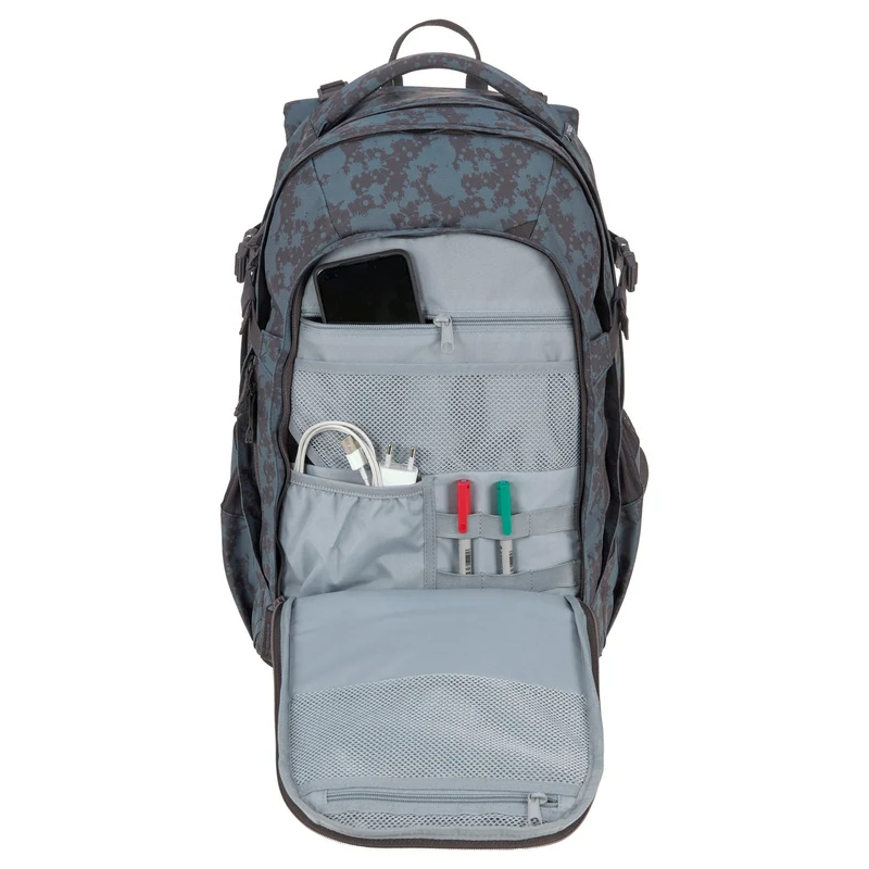 Lässig Bold Origin - Mochila escolar 46.5 cm (Spots Blue)